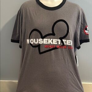 Disney Men’s Mouseketeer Mickey Mouse Club Tee Shirt